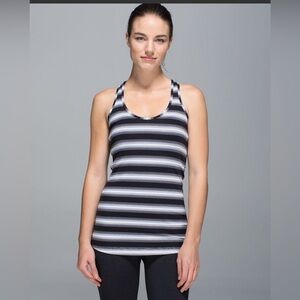 Lululemon Cool Racerback Capilano Stripe